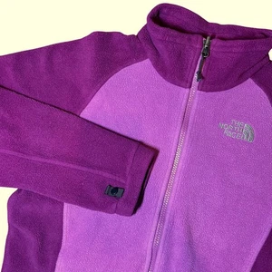 Chaqueta clásica de vellón con cremallera completa con logotipo talla mediana The North Face Denali para mujer - Imagen 1 de 16