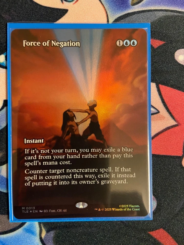 Force Of Negation Full Art Foil NM MTG Avatar the last Airbender - Image 1 of 1