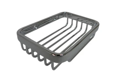 Cesta de jabón de latón Ginger 550G/PC Hotelier montada en la pared 550GPC-cromo pulido Foto 1 de 2