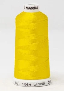 Madeira Classic Rayon 40, #1064 GOLDENROD 1000m Embroidery Thread - Picture 1 of 1