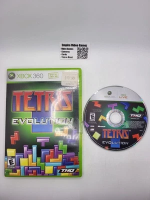 Tetris Evolution (Microsoft Xbox 360, 2007) - No Manual - Tested, Working - Image 1 of 2