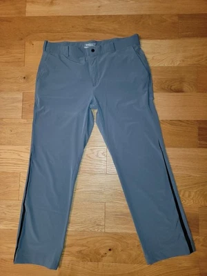 Nike Golf Pants Mens 36x30 Vented Tour Performance Summer Tech Stretch Gray  - Image 1 of 4