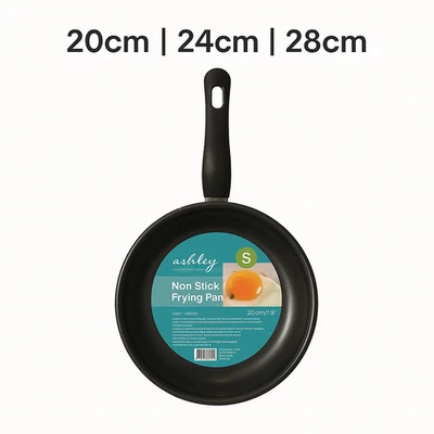 VIVO 20cm / 24cm / 28cm Non Stick Coating Frying Pan Skillet Easy Clean Gas Electric