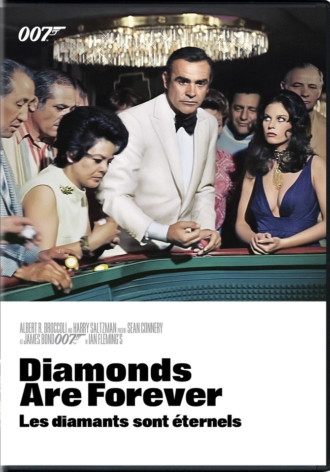 Diamonds Are Forever (DVD) Sean Connery Jill St. John Charles Gray Lana Wood - Image 1 of 1
