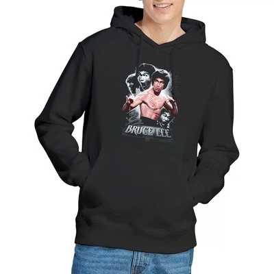 Bruce Lee Inner Fury Hoodie S-2XL, Black - Image 1 of 4