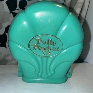 95 Blue Bird Polly Pocket Lazy River piscina verde guscio di vongole compatto solo mancante - Foto 1 di 12