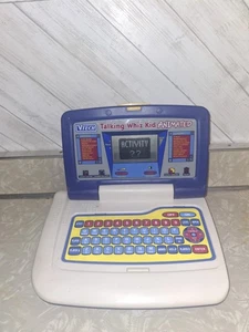 VTech Talking Whiz Kid Animated Learning Computer Laptop Tested Vintage Rare  - Picture 1 of 6