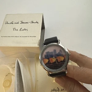 The Gates Unisto & Jeanne -Claude Rare Wrist Watch 2005 Central Park - Picture 1 of 5