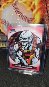 #89 Ultra-Humanite 2025 Fleer DC Brilliants Superman Red Heat Vision /1938 - Picture 1 of 2