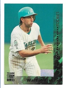 Walt Weiss 1994 Topps Team Stadium Club 1st Day Issue #98 - Picture 1 of 2