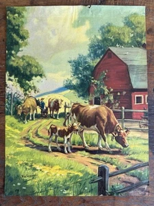 Vintage Henry Hintermeister Fly Fisherman Framed Print New Brunswick NJ - Picture 1 of 2