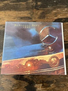 Mercedes Benz 1985 Car auto Dealer showroom Sales Brochure - Picture 1 of 6