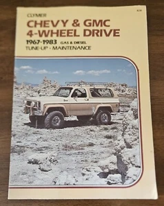Clymer Chevy & GMC 4-Wheel Drive Gas & Diesel 1967 - 1983 #A230 Shop Manual  - Picture 1 of 3