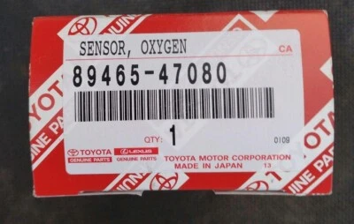 OEM Genuine Toyota Lexus O2 Oxygen Sensor 89465-47080 Prius & CT200h 2010-2014 - Image 1 of 4