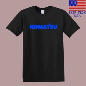 Komatsu Mining Equipment Men's Black Size S-5XL - Picture 1 of 1