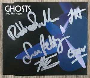 Ghosts Band Signed Stay The Night CD Booklet UK English Indie/Pop Band RAD - Picture 1 of 1