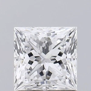 1.08 GIA Lab-Grown Diamond D VVS1 Princess | CVD Diamond - Picture 1 of 5