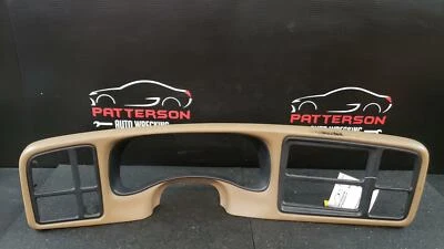 Silverado 2500 2000 tablero velocímetro cuadro de instrumentos bisel borde roble 672 Foto 1 de 4