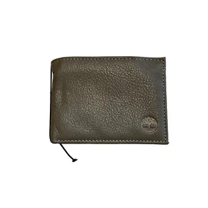 Timberland Gray Mens Bifold Wallet NWOT with removable license cover - Picture 1 of 5