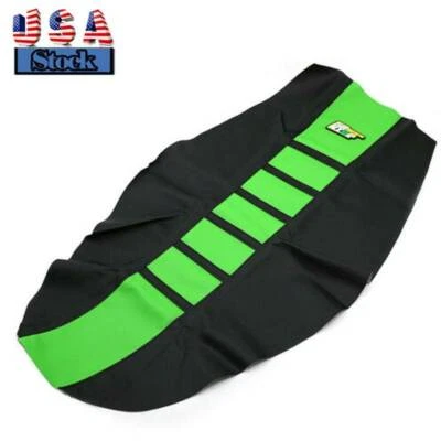 Gripper Soft Seat Cover For Kawasaki KX 125 KX 100 KXF250 KXF450 US Foto 1 de 4