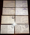 Set 8 Flensburg Germany Neuengamme Concentration Camp Postcard D LEVY - C LEVY