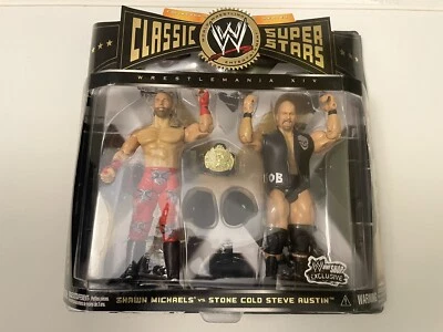 WWE Shop Exclusive Classic Superstars Shawn Michaels Vs Stone Cold Steve Austin - Image 1 of 4