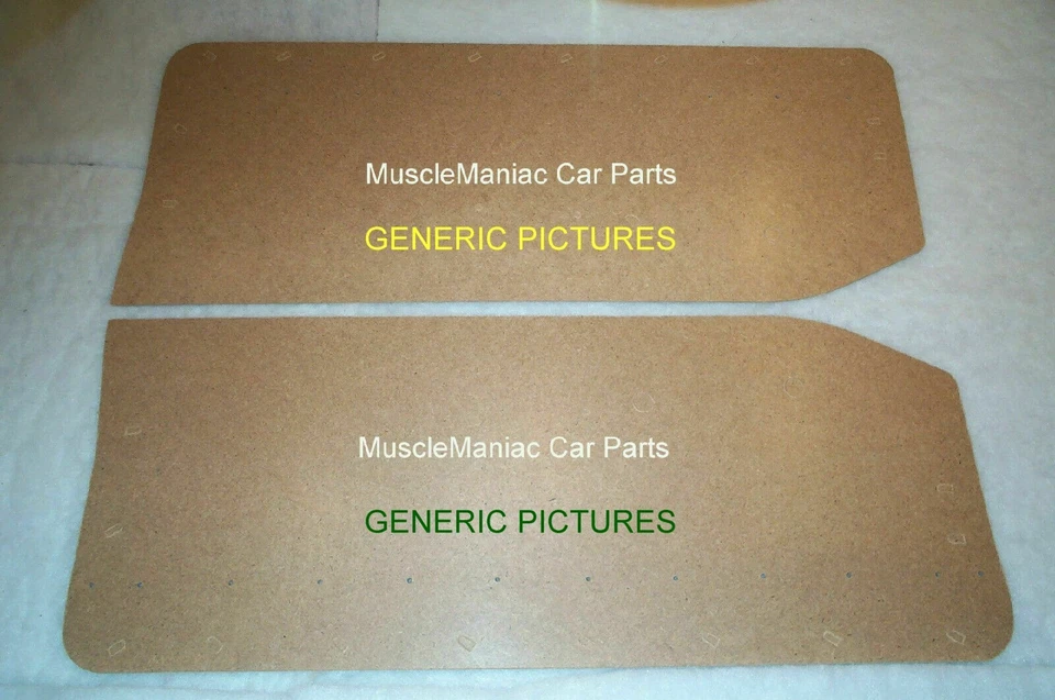 1966 Cadillac Eldorado 2 Door Hardtop DOOR BOARDS 2-pcs 66 - Image 1 of 1