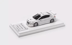 ZD MK 1:64 Blanco 407 Taxi Sedam Modelo Deportivo Diecast Resina Coche BN - Imagen 1 de 3