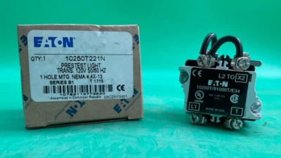 Eaton 10250T221N pushbutton Heavy-duty watertight Indicating Light NEW - Image 1 of 4