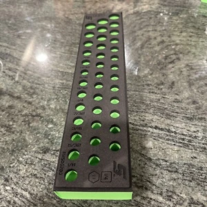 Snap-on fms002b foam organizer for 39 pc sae 1/4 drive set green - Picture 1 of 4
