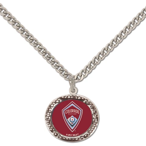 WinCraft Colorado Rapids Round Logo Necklace Cover