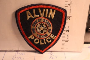 police patch  ALVIN  POLICE TEXAS - Picture 1 of 1