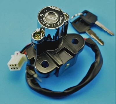 Ignition Switch Lock For SUZUKI GZ125 GZ250 GSF600 GSF650 GSF1200 UE  - Image 1 of 4