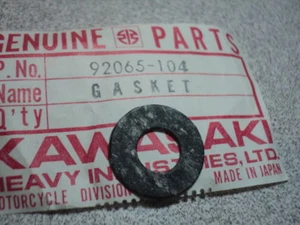 1974-83 KAWASAKI CSR KZ KL 200 250 400 GASKET TACH NOS OEM 92065-104 - Picture 1 of 1