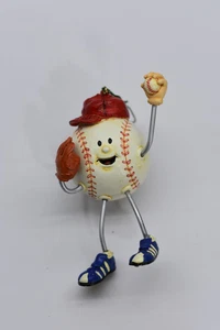 Christbaumschmuck Baseball spielen - Ornament Baseball lustig Ball lebendig - Bild 1 von 3
