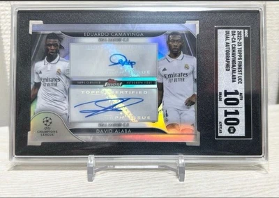2023 TOPPS Camavinga Alaba Autograph 629850 - Image 1 of 2