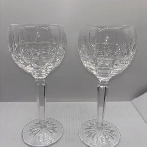Waterford Kristall Stiel Cordial Gläser Paar - Funkelndes Schliff Design - Bild 1 von 7