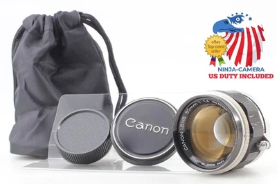 [MINT] Canon 50mm f/1.4 Standard Lens L39 LTM Leica Screw For 7 S Z From JAPAN - Image 1 of 4