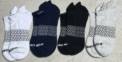 Bombas 4-Pack Ankle Socks Size Medium Brand New Unisex Multicolor 4-Pairs - Image 1 of 4
