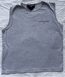 Vintage Ralph Lauren Polo Sport Muscle Tank USA Classic Casual Athletic Preppy - Bild 1 von 7