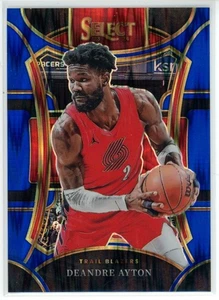 2022-23 Panini Select Deandre Ayton #390 Mezzaninie Blue Tectonic/99 - Imagen 1 de 2