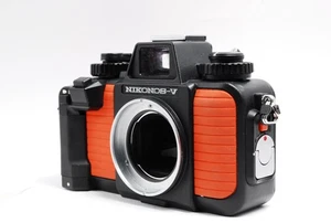 [Almost MINT] Nikon NIKONOS V Orange Underwater 35mm Film Camera Body From JAPAN - Picture 1 of 17