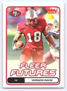 2006 Fleer #196 Vernon Davis - Imagen 1 de 2