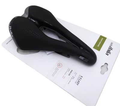 Sillín Selle Italia S 5 Lady Superflow - negro 160 mm de ancho rieles cromoly Foto 1 de 2