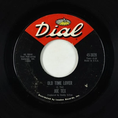 Northern/Deep Soul 45 - Joe Tex - Old Time Lover - Dial - Image 1 of 2