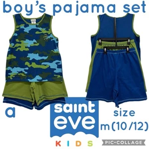 Saint Eve Boys 3 pc. Tank and Shorts Sleepwear Set M(10/12) - Picture 1 of 15