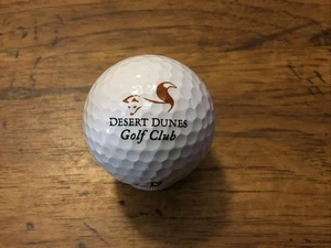 DESERT DUNES GOLFSCHLÄGER geschlossenes Logo Golfball BERMUDA DUNES, CA ~ WILSON ~ ULTRA - Bild 1 von 4