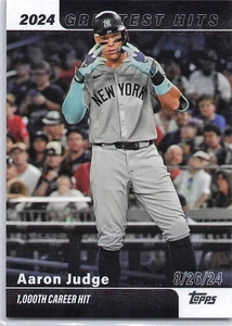 2025 Topps #GH-16 Aaron Judge 2024 Grandes éxitos - Imagen 1 de 2