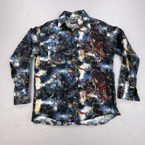 Vintage Wrangler Western Hemd Herren Large Pearl Snap Bull Rider Rodeo Cowboy - Bild 1 von 11
