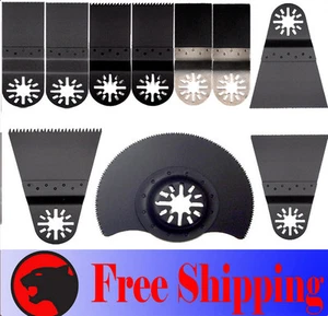 10 Combo Oscillating MultiTool Saw For Blade  Wood Metal Cutting - Picture 1 of 8